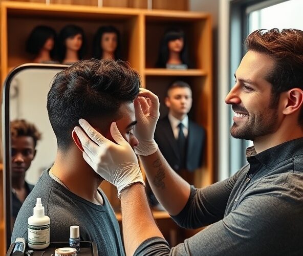 Jak zmniejszyć zwroty peruk męskich przyklejanych w małym sklepie?