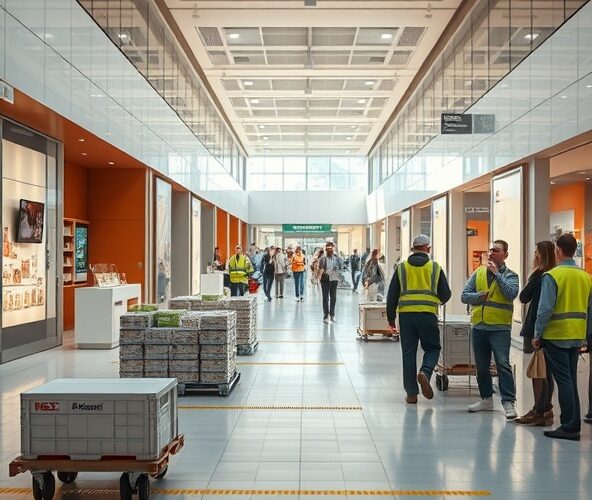 Jak zaplanować przeprowadzki stoisk w galerii handlowej, by uniknąć przestojów w sprzedaży?