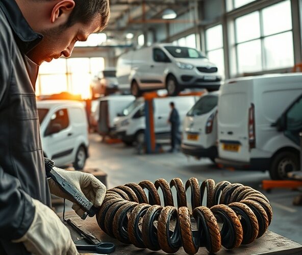 Czy regeneracja resorów w Warszawie opłaca się dla flot dostawczych?