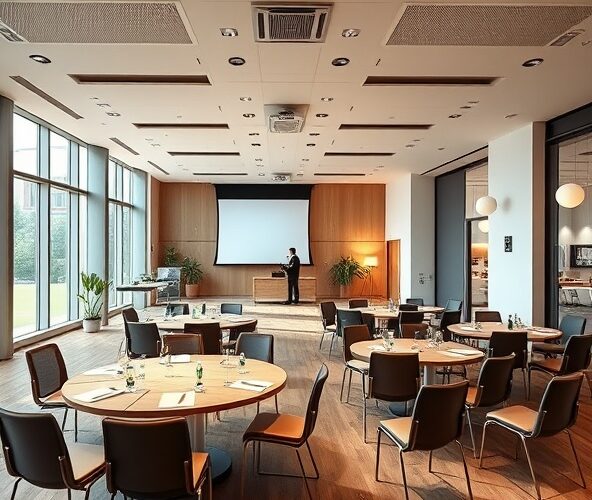 Gdzie wynająć sale konferencyjne w Piasecznie z noclegiem dla 40 osób?