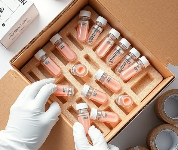 Jak bezpiecznie pakować shoty kolagenowe do wysyłki?