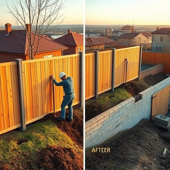 wykonanie ogrodzeń łódź