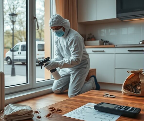 Ile kosztuje profesjonalne zwalczanie prusaków na Mokotowie?