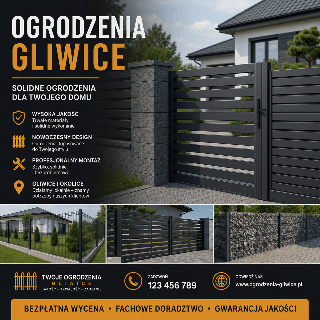 ogrodzenia gliwice